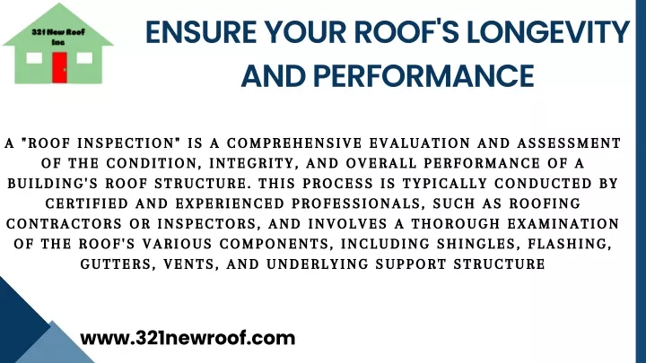 ensure your roof s longevity and performance