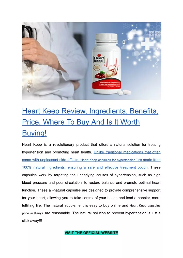 heart keep review ingredients benefits price