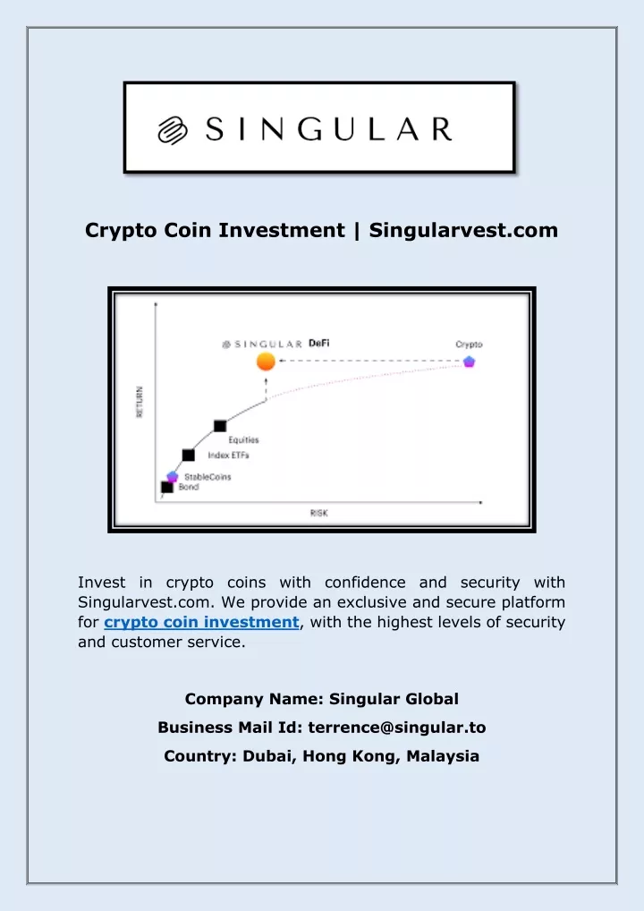 crypto coin investment singularvest com