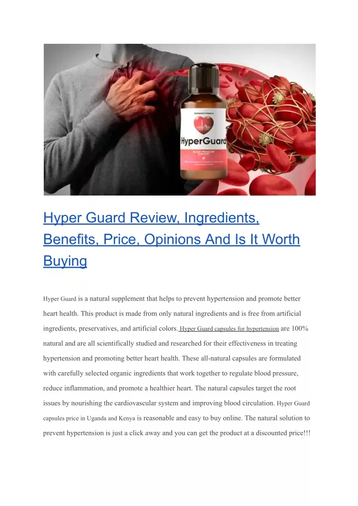 hyper guard review ingredients benefits price