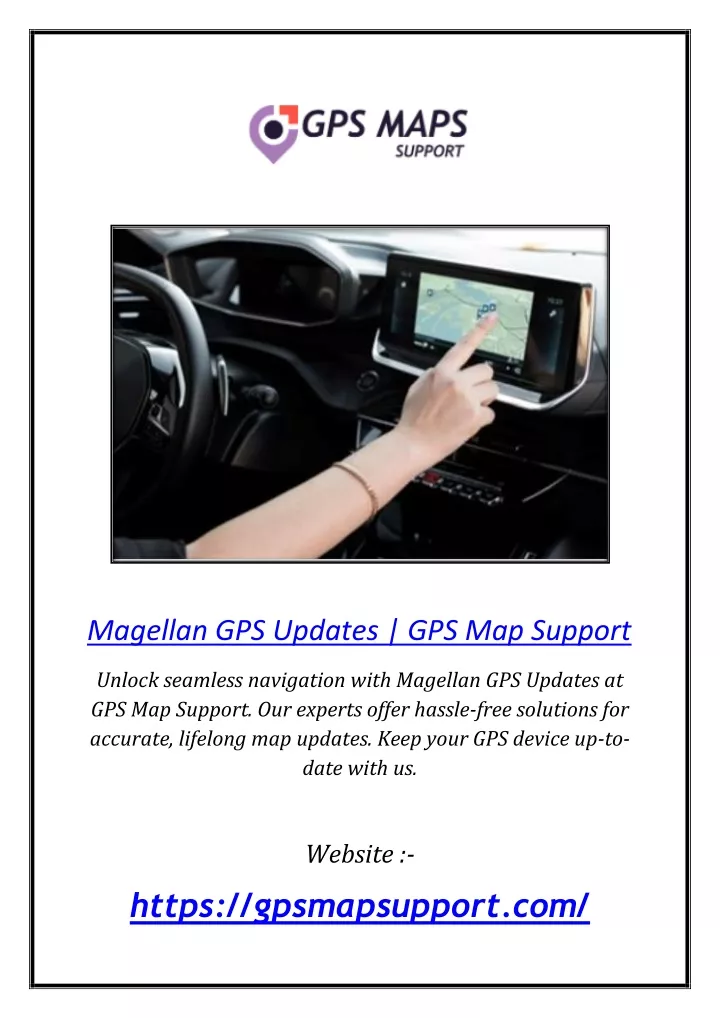 magellan gps updates gps map support