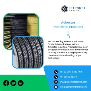 Asbestos Industrial Products| Asbestos Replacement Products | Non Asbestos Produ