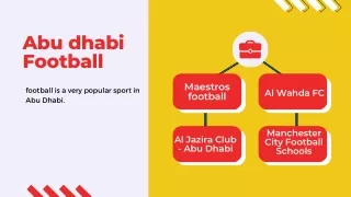 Popular Abu dhabi Football Clubs