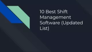 10 Best Shift Management Software (Updated List)