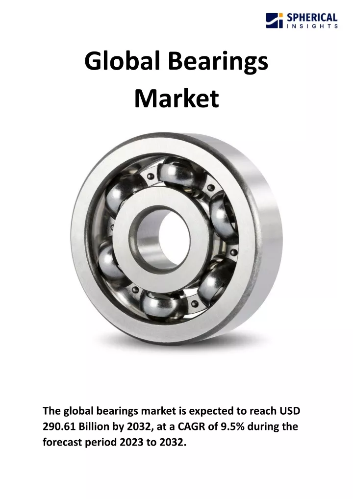 global bearings market