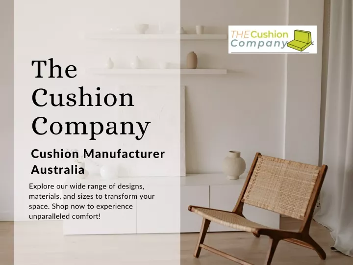 the cushion company cushion manufacturer australia