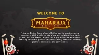 Maharaja Online