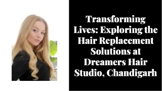 Hair replacement clinic in Chandigarh