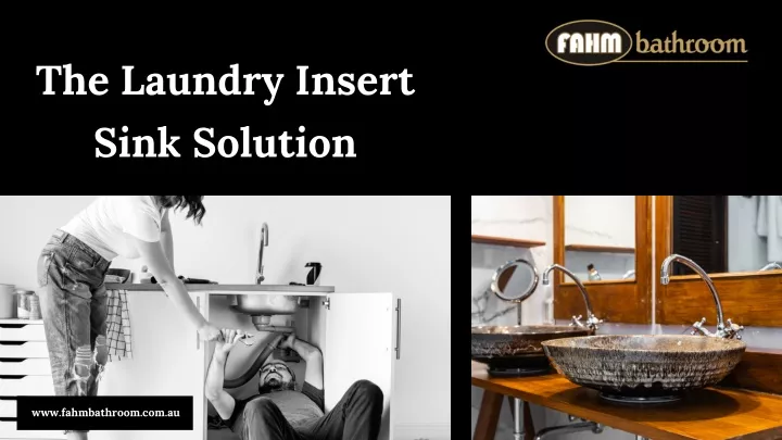 the laundry insert sink solution