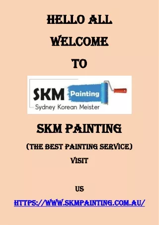Transform Your Home with the Best Painting in Hornsby - SKM Painting