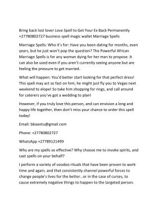 Athens Greece Lost Love Spells  27780802727 Psychotherapy of complex condition