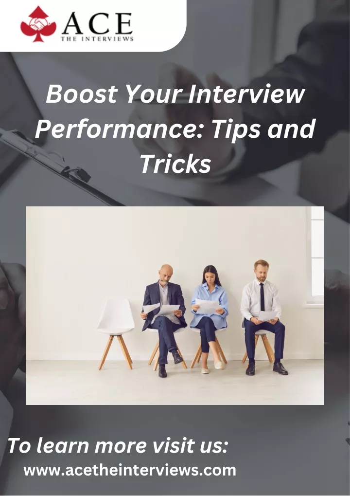 boost your interview performance tips and tricks