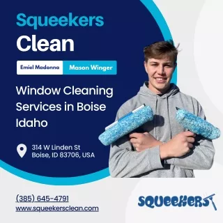 Why Choose Window Cleaning Services in Boise Idaho?