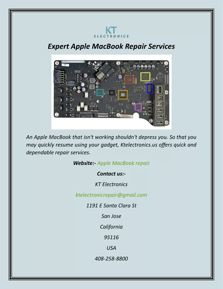 expert apple macbook repair services