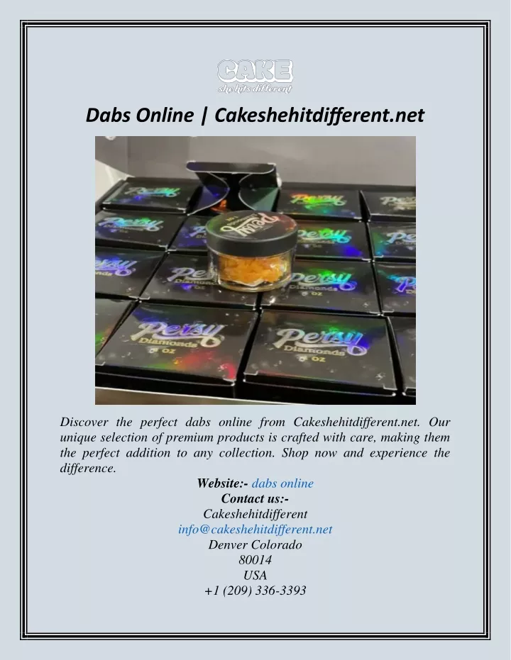 dabs online cakeshehitdifferent net