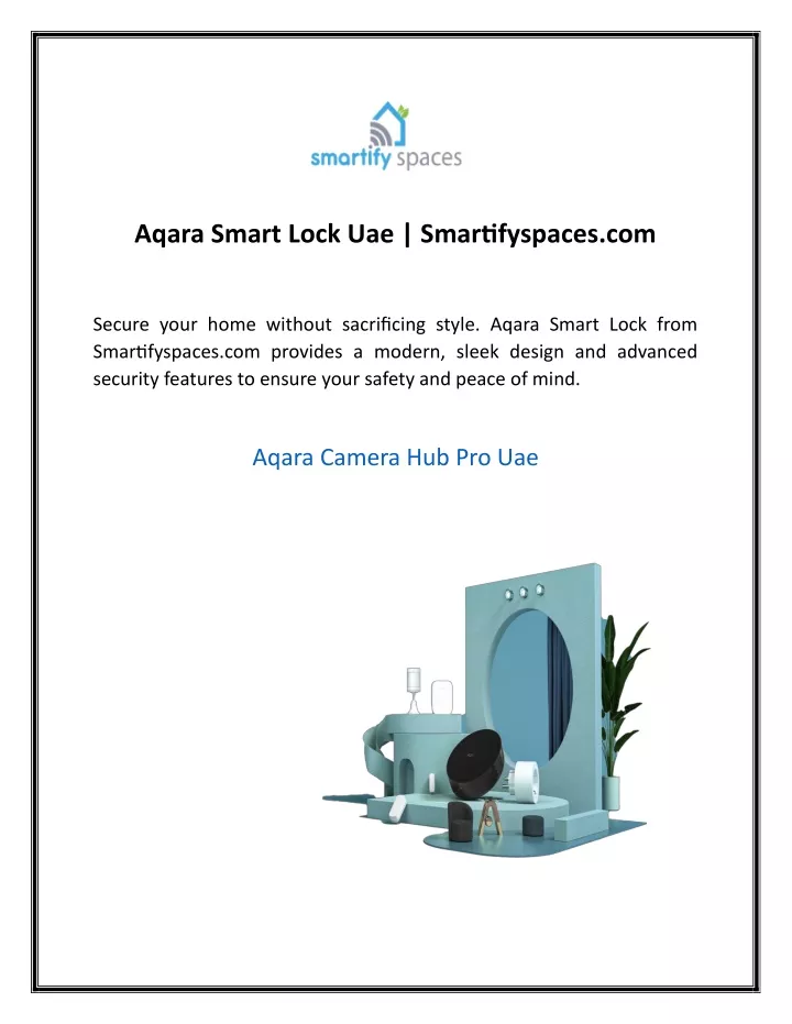 aqara smart lock uae smartifyspaces com