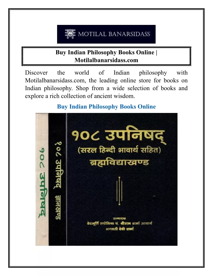 buy indian philosophy books online