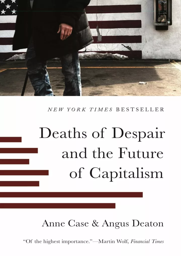 deaths of despair and the future of capitalism