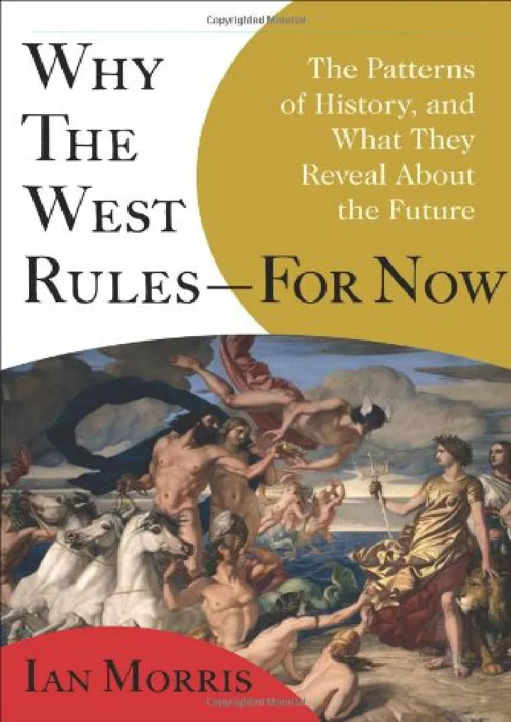 why the west rules for now the patterns