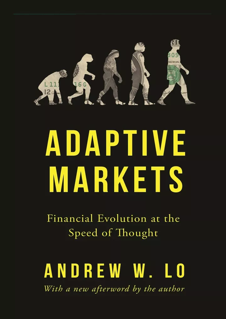 adaptive markets financial evolution at the speed