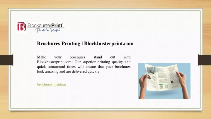 brochures printing blockbusterprint com