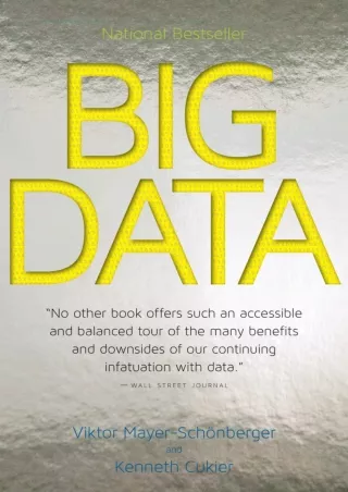 [PDF READ ONLINE] PDF/READ  Big Data: A Revolution That Will Transform How We Li