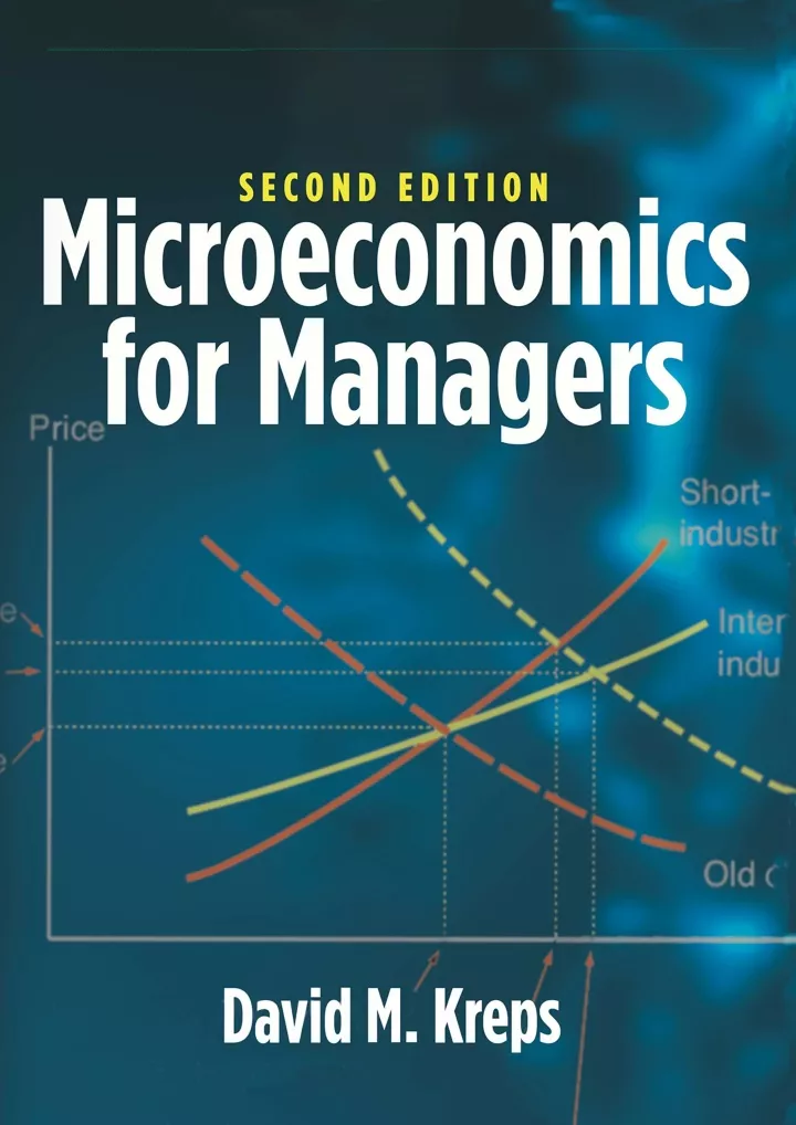 pdf download microeconomics for managers