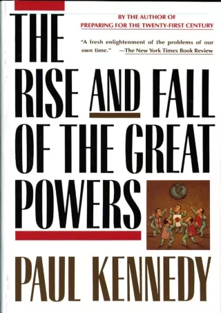 [PDF] DOWNLOAD Read ebook [PDF]  The Rise and Fall of the Great Powers: Economic