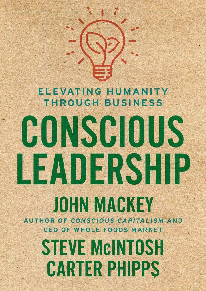 download book pdf conscious leadership elevating