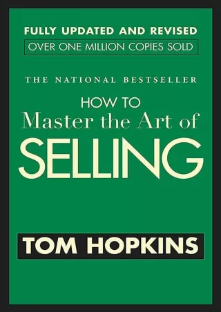 PDF_ READ [PDF]  How to Master the Art of Selling android