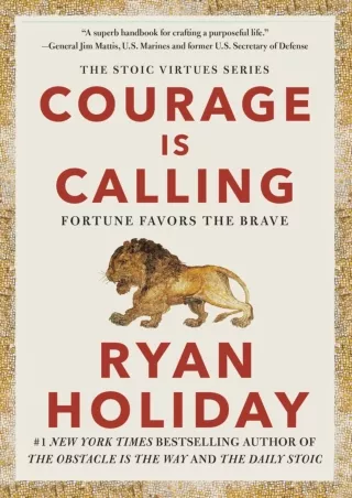 [PDF] DOWNLOAD Read ebook [PDF]  Courage Is Calling: Fortune Favors the Brave (T