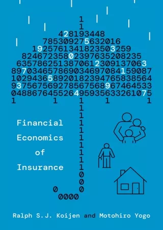 [PDF] DOWNLOAD [READ DOWNLOAD]  Financial Economics of Insurance read