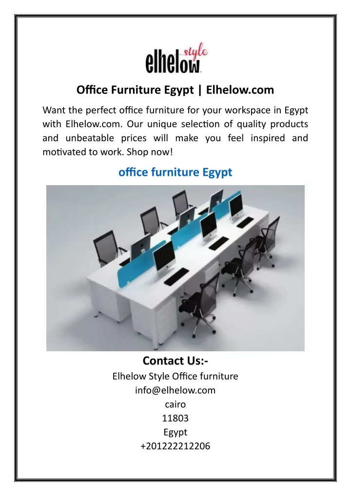 office furniture egypt elhelow com