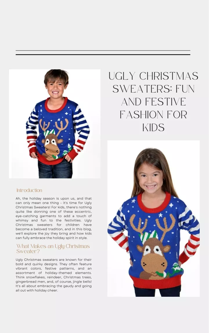 ugly christmas sweaters fun and festive fashion