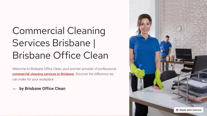 commercial cleaning services brisbane brisbane