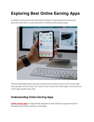 Exploring-Best-Online-Earning-Apps