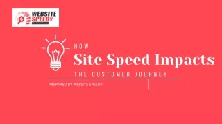 How Site Speed Impacts The Customer Journey