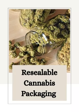 Resealable Cannabis Packaging  Dura Pack