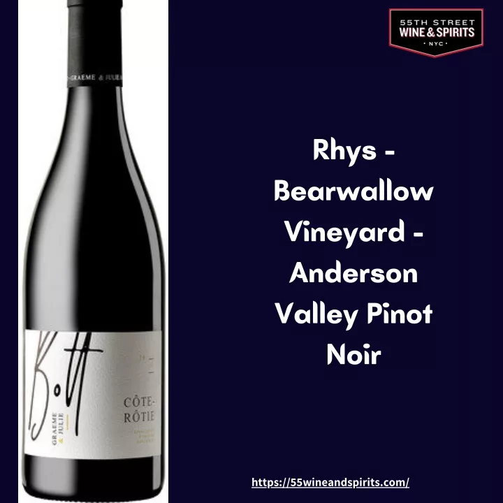 rhys bearwallow vineyard anderson valley pinot
