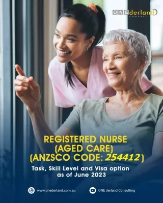 Registered Nurse (Aged Care) (ANZSCO CODE-254412)