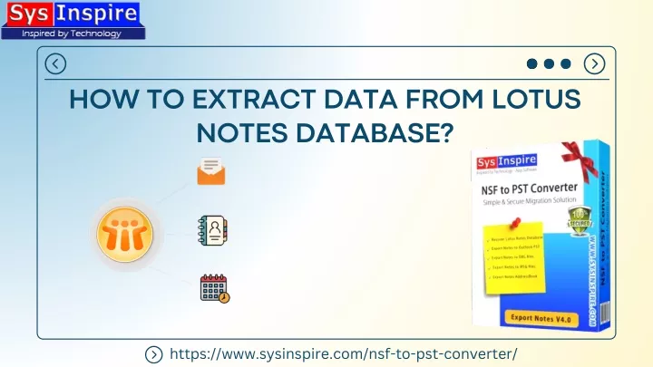 how to extract data from lotus notes database
