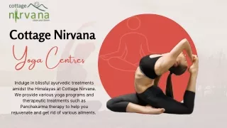 Yoga Centres In Uttarakhand
