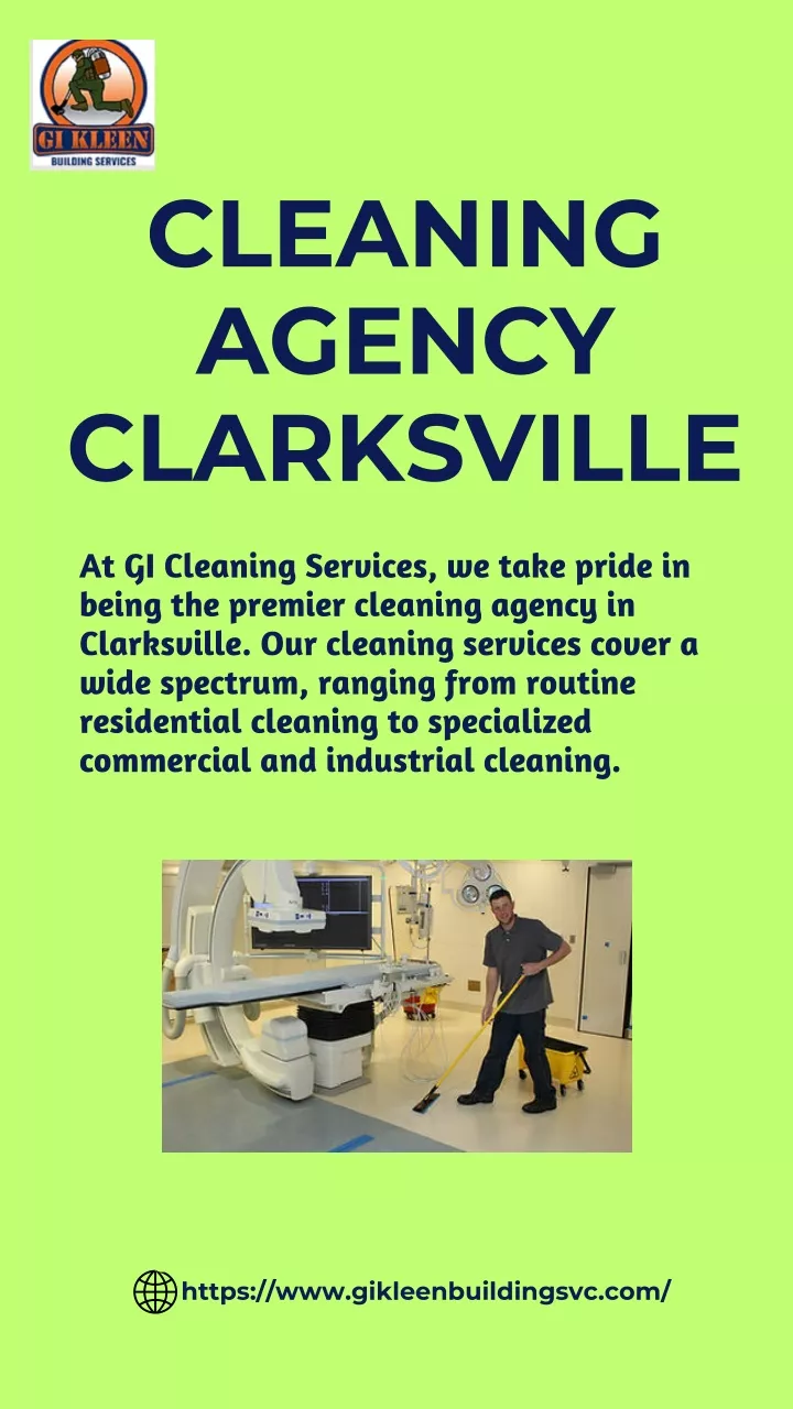 cleaning agency clarksville