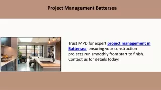 Project Management Battersea