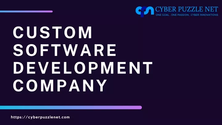 custom software development company