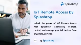 IoT Remote Access by Splashtop