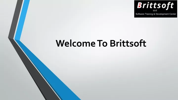 welcome to brittsoft