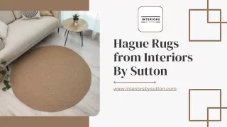 Hague Rugs from Interiors By Sutton