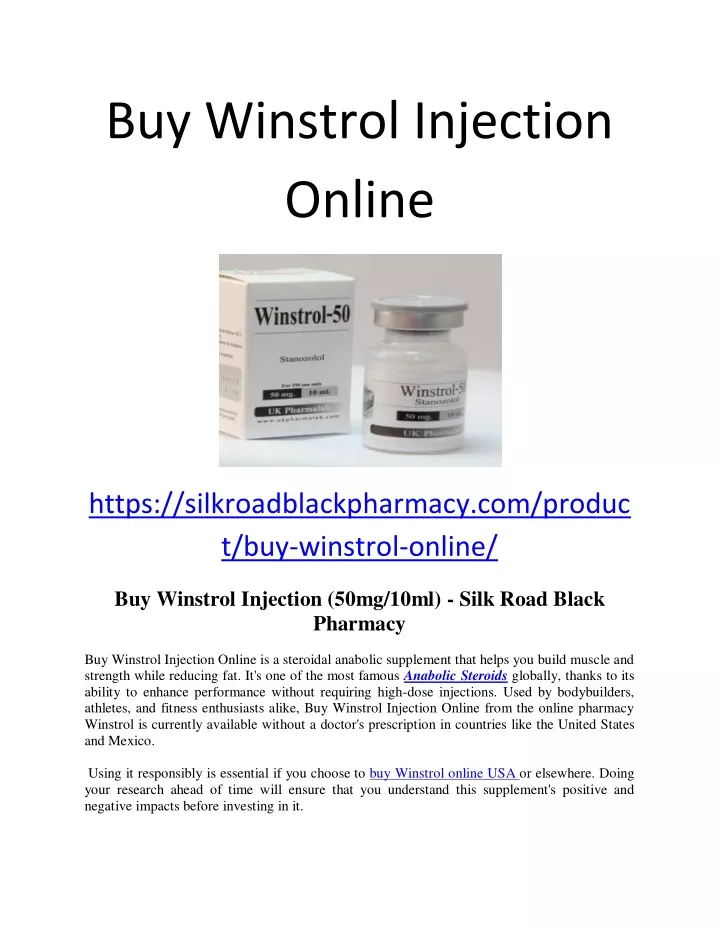 buy winstrol injection online