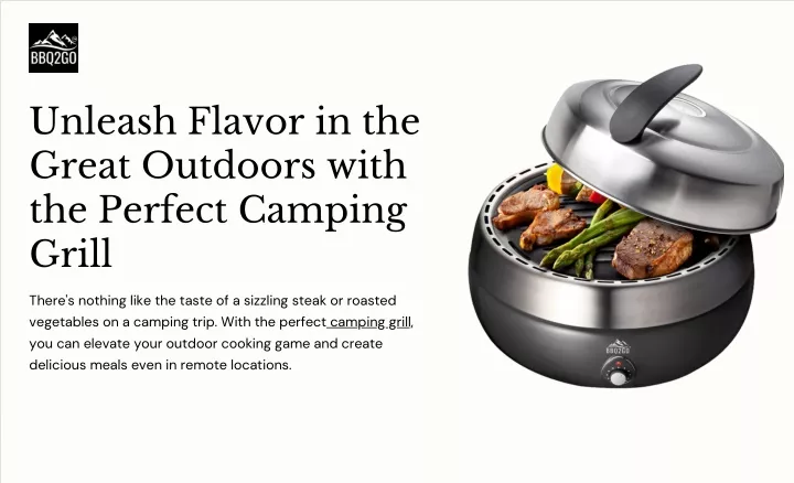 unleash flavor in the great outdoors with
